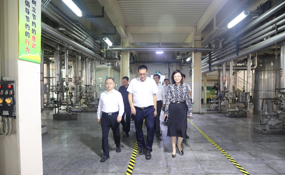 山東省政協(xié)黨組成員、副主席張新文來(lái)山東三星集團(tuán)調(diào)研