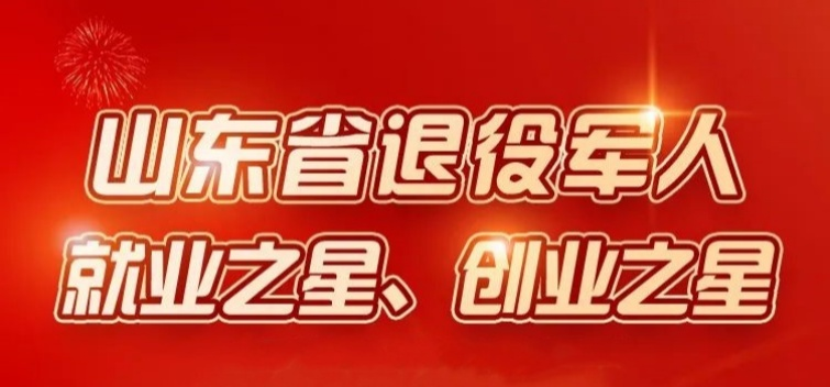 點(diǎn)贊！張迪榮獲山東省退役軍人就業(yè)之星