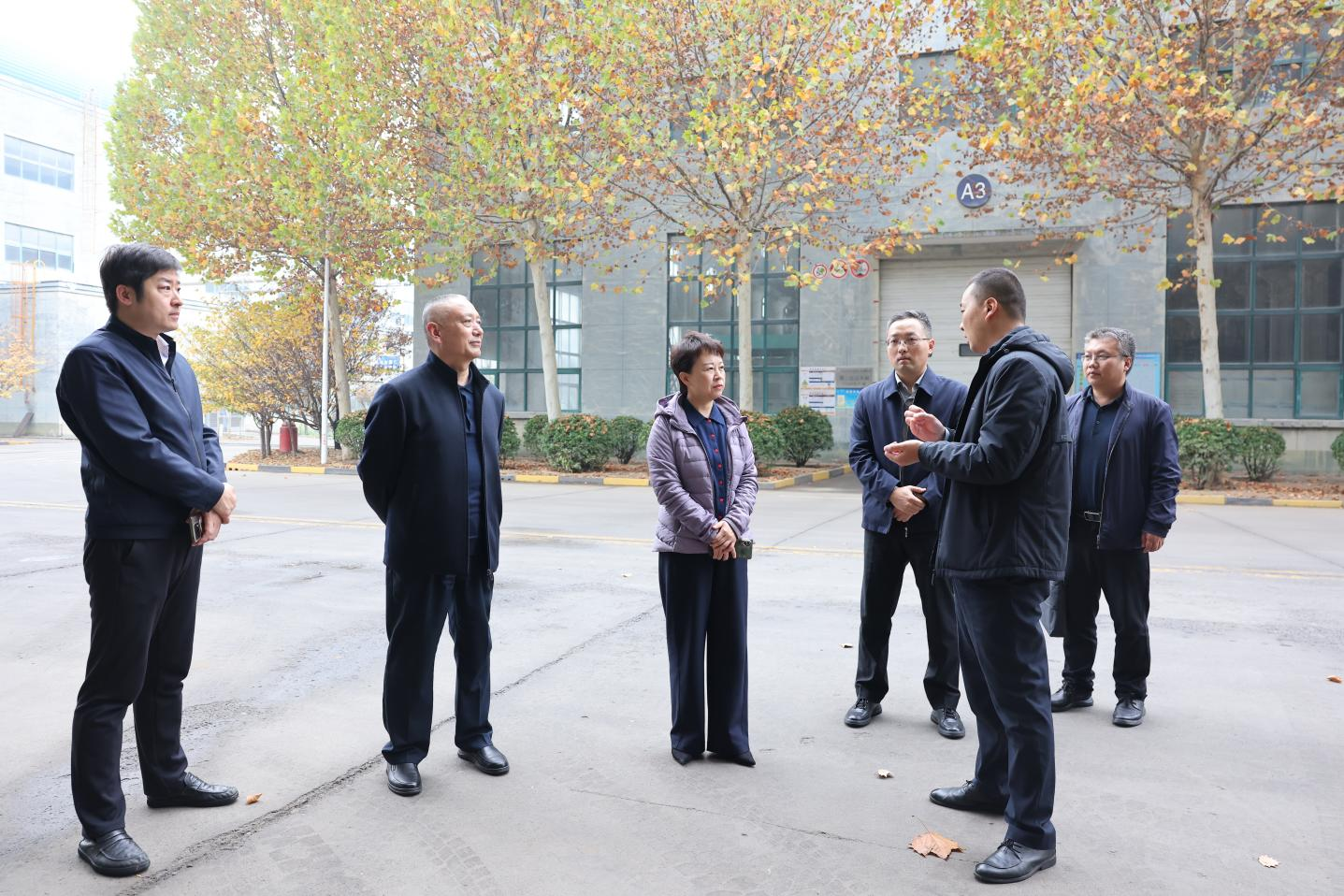 鄒平市委常委、副市長陳靜來山東三星集團調研