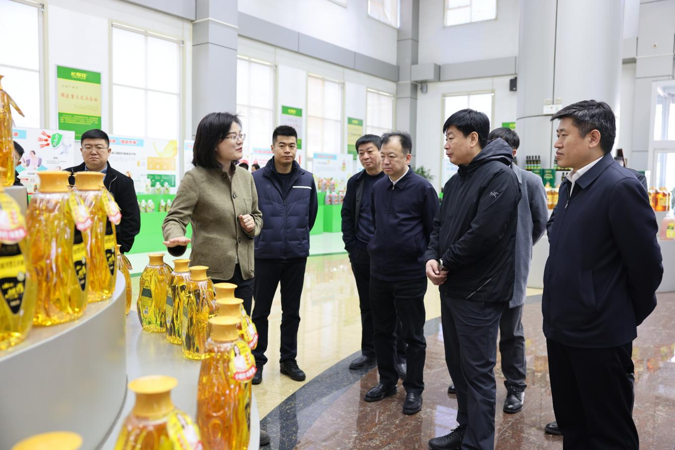 黑龍江省雞西市委副書記孫亮一行來山東三星集團(tuán)考察