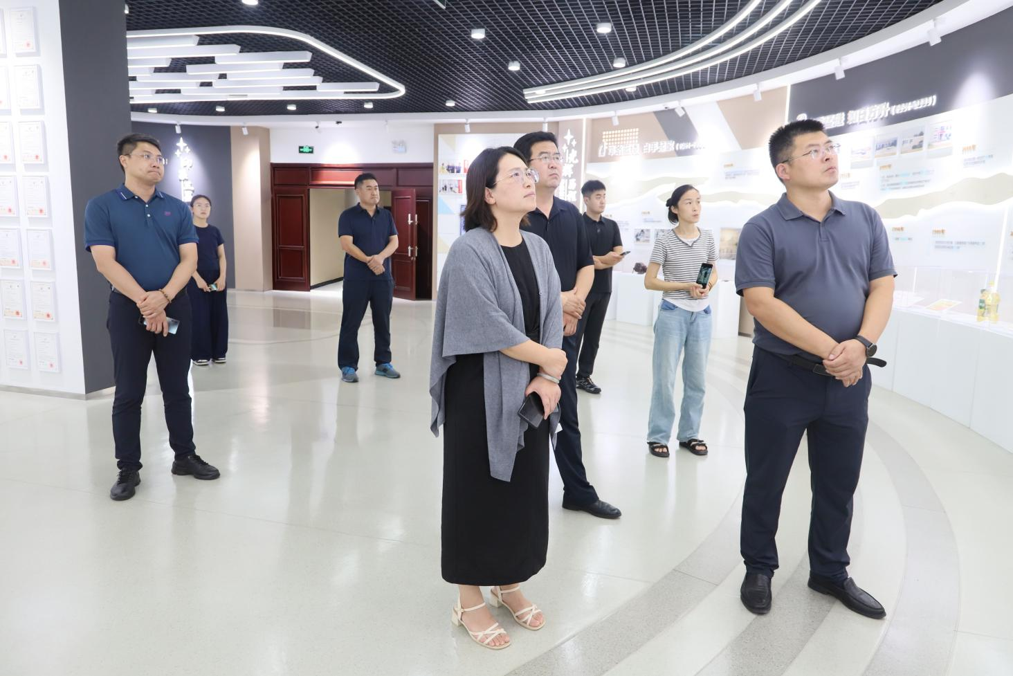 濟(jì)陽區(qū)委社會(huì)工作部來山東三星集團(tuán)參觀交流